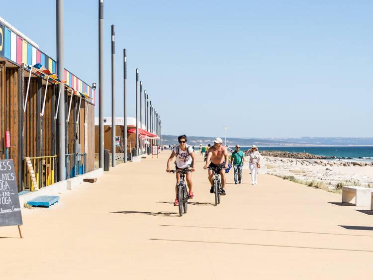 Paloma Caparica Beach Costa da Caparica Esterno foto